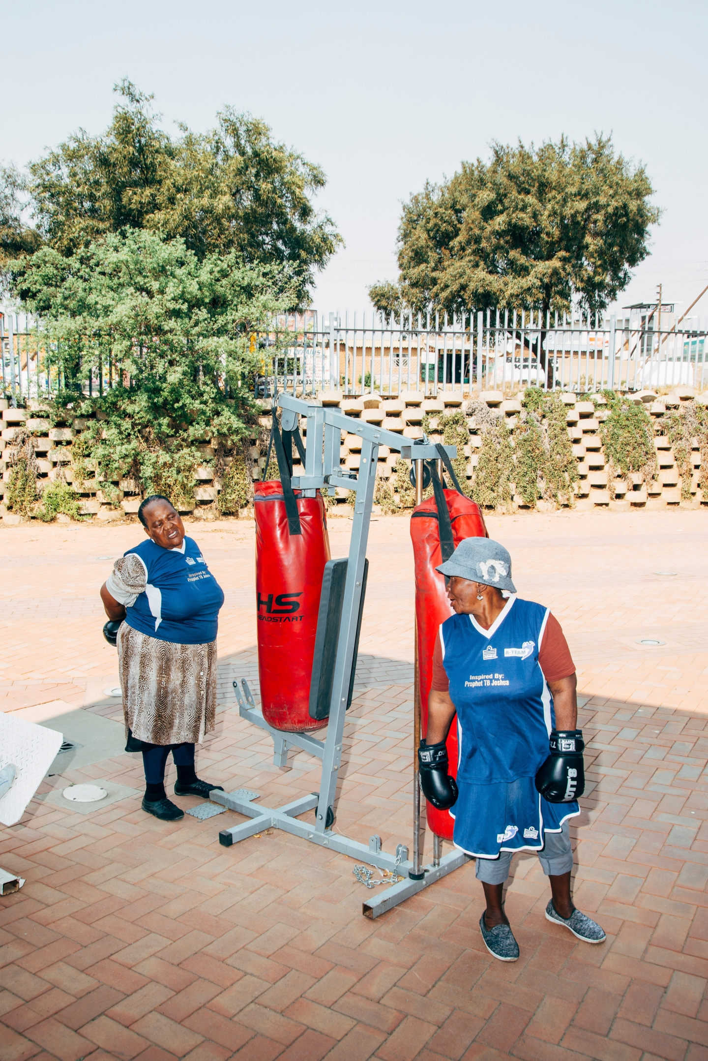 Boxing Grannies- Published in ZEIT MAGAZIN