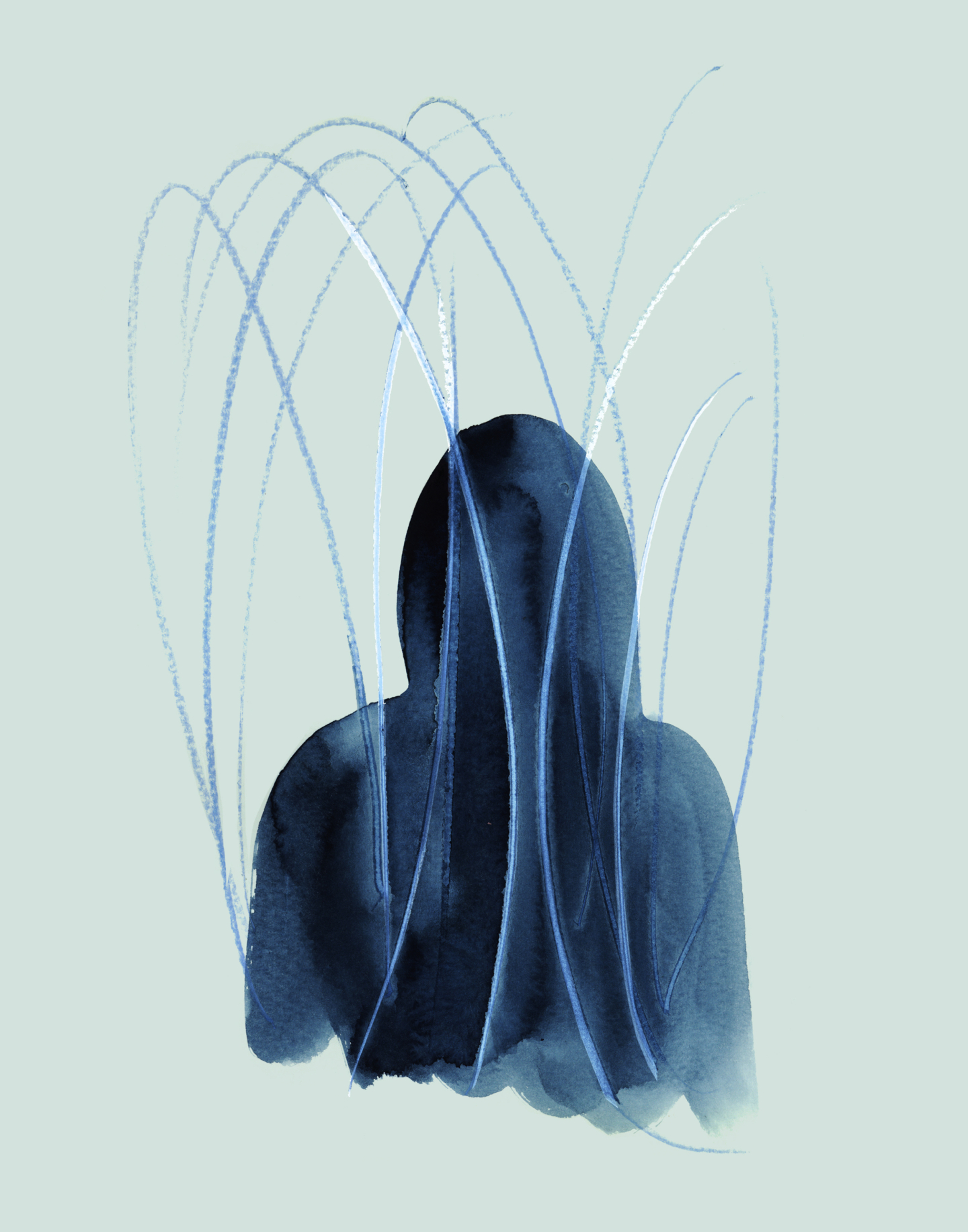Illustration for addiction recovery app