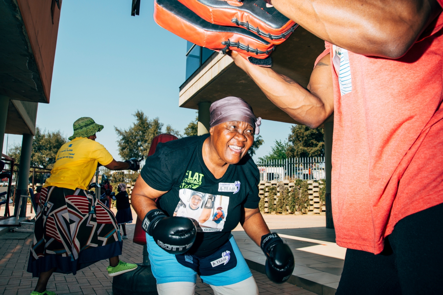 Boxing Grannies- Published in ZEIT MAGAZIN