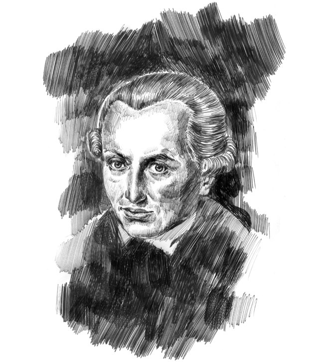 Elisabeth Moch - Immanuel Kant for Philosophie Magazine