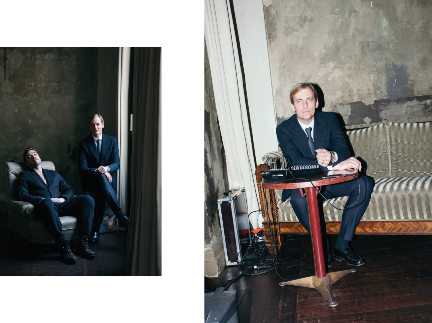 Lars Kraume and Ronald Zehrfeld for Vogue