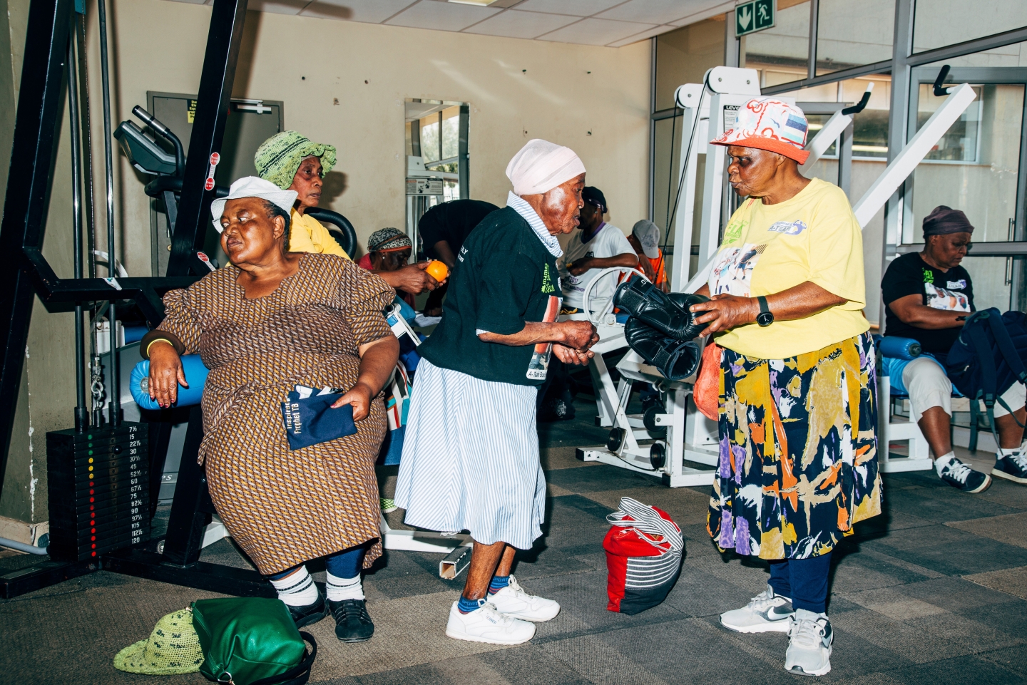 Boxing Grannies- Published in ZEIT MAGAZIN