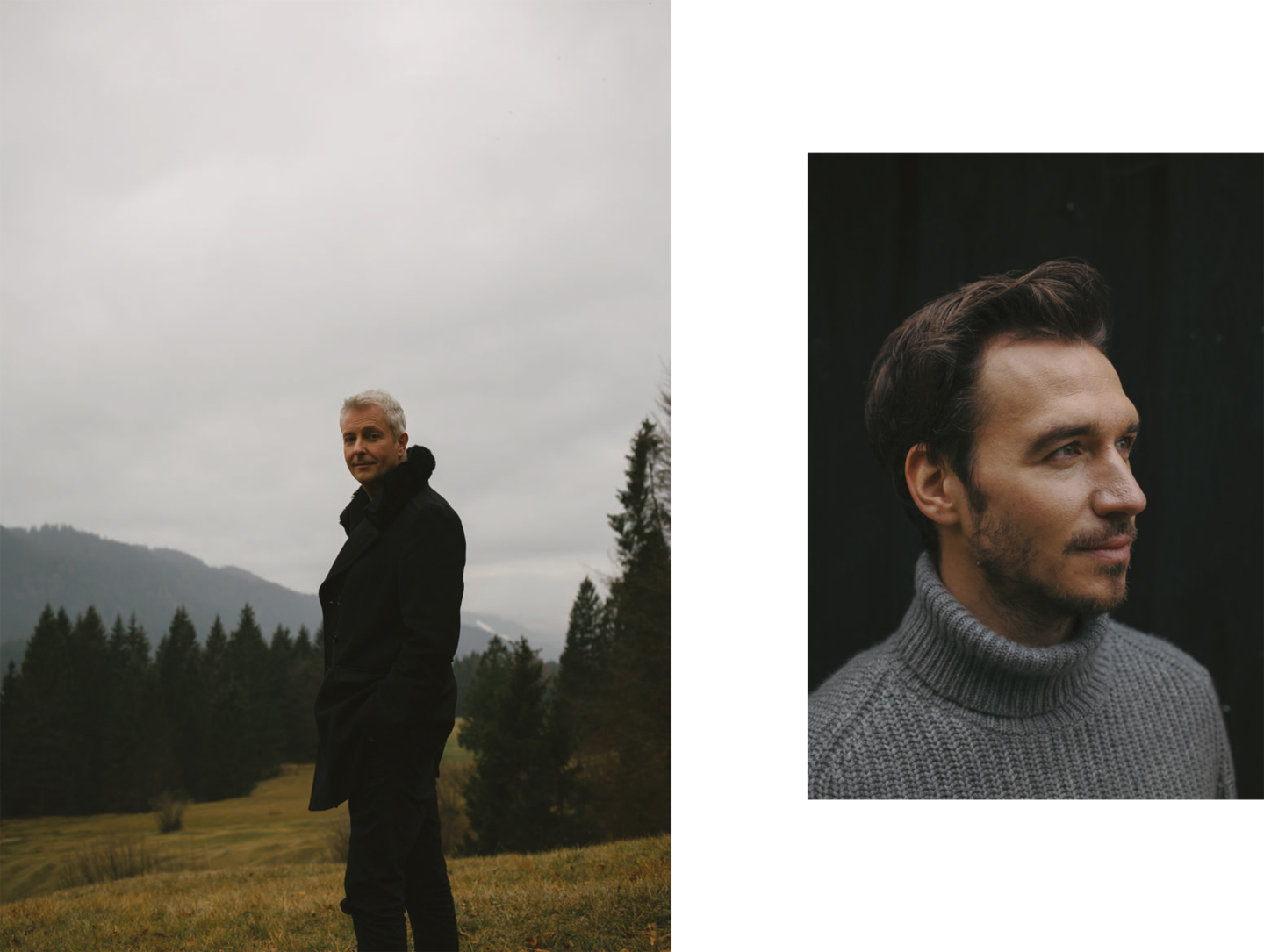 Felix Neureuther and Alexander Liebreich for Vogue Germany