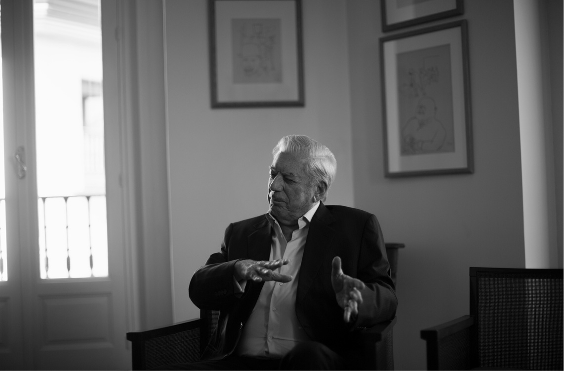 Mario Vargas Llosa for AD Magazine